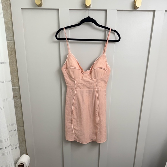 Selfie Leslie Blush Pink Bodycon Dress - Picture 2 of 5